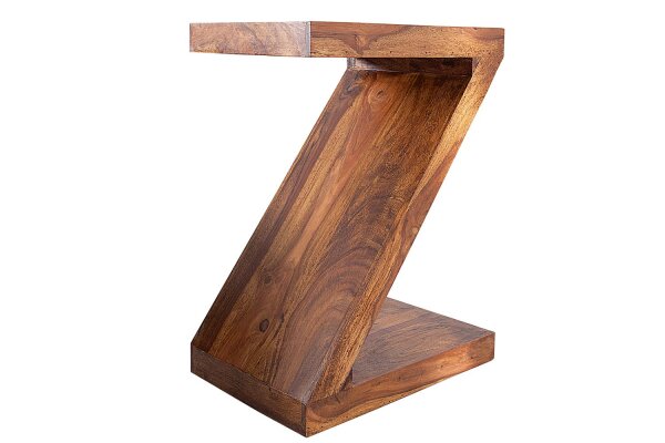 Beistelltisch Sheesham Holz 45x30 cm in Natur