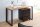 Schubladenwagen MDF 46x11 cm in Schwarz Matt Natur