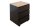 Schubladenwagen MDF 46x11 cm in Schwarz Matt Natur