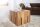 Beistelltisch massives Holz Eiche 28,5x45 cm in Natur