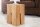 Beistelltisch massives Holz Eiche 28,5x45 cm in Natur