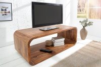 Couchtisch Sheesham Holz 100x106,7 cm in Natur