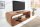 Couchtisch Sheesham Holz 100x106,7 cm in Natur
