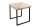 Couchtisch Mango Holz Metall 45x160 cm in Natur Schwarz