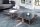 Couchtisch MDF Metall 2er Set in Anthrazit Kupfer