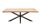 Esstisch Mango Holz Metall 200x20 cm in Natur Schwarz