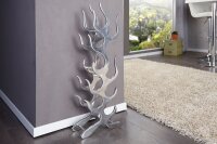 Weinregal Aluminium Handarbeit 15 cm in Silber