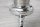 Vase Metall Ø 35 cm H: 60 cm in Silber