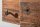 Wandgarderobe recyceltes Teakholz Metall 74 cm in Natur