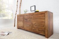 Sideboard Sheesham Holz 135 cm in Natur