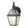 Au&szlig;enwandleuchte Vintage Design Schwarz Aluminium