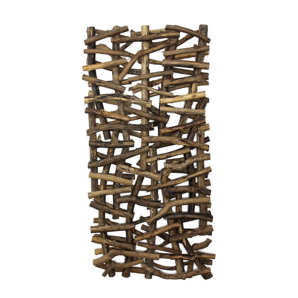 Wandskulptur Treibholz Handarbeit 90 cm in Natur