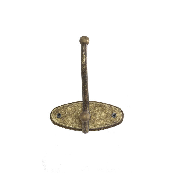 Handtuchregal Echt-Messing 5 cm in Bronze Antik