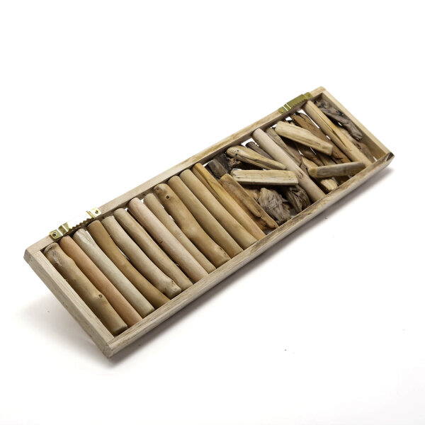 Wandgarderobe Treibholz Handarbeit 60 cm in Natur