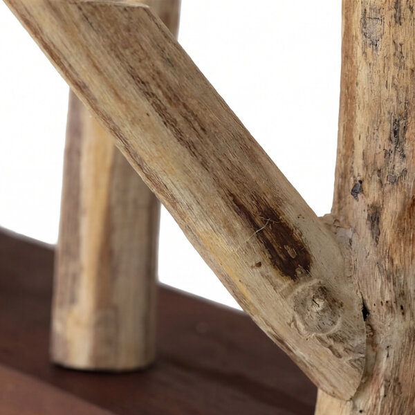 Wandgarderobe Treibholz 101 cm in Natur Handarbeit