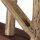 Wandgarderobe Treibholz 101 cm in Natur Handarbeit