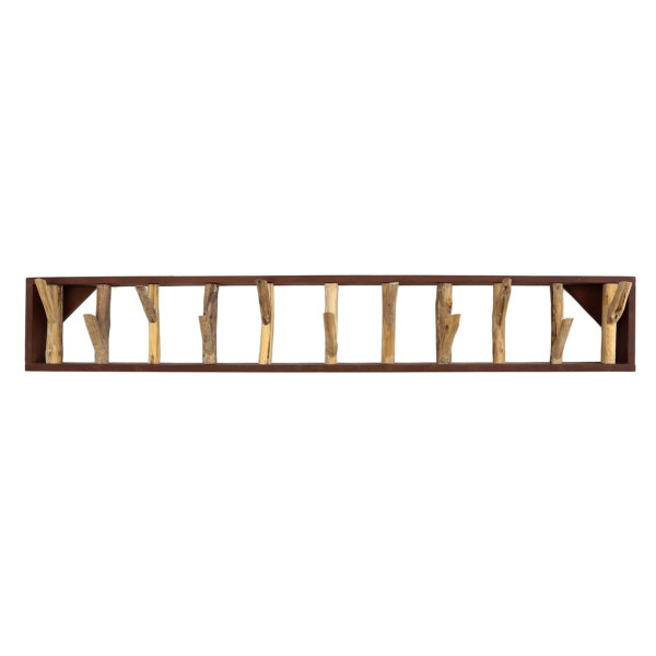 Wandgarderobe Treibholz 50 cm in Natur Handarbeit