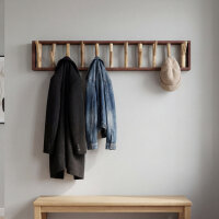 Wandgarderobe Treibholz 50 cm in Natur Handarbeit