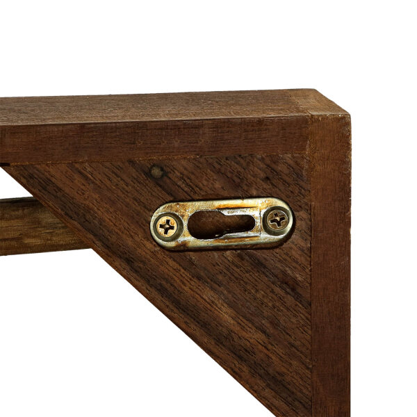 Wandgarderobe Treibholz 50 cm in Braun Handarbeit