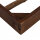 Wandgarderobe Treibholz 50 cm in Braun Handarbeit