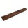Wandgarderobe Holz Metall Handarbeit 49,5 cm in Braun Schwarz
