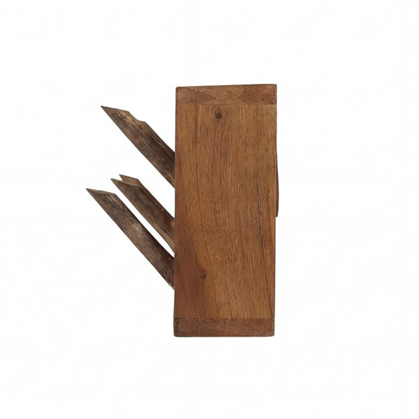 Wandgarderobe Treibholz 36 cm in Natur Handarbeit