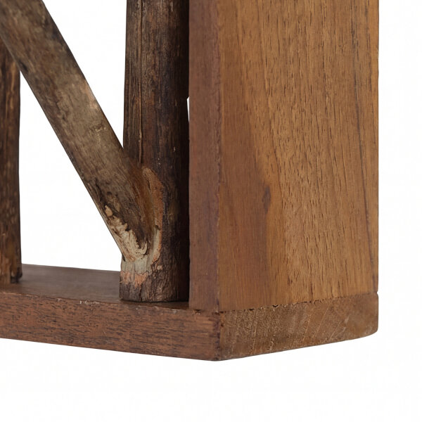 Wandgarderobe Treibholz 36 cm in Natur Handarbeit