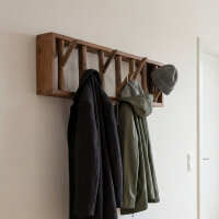 Wandgarderobe Treibholz 36 cm in Natur Handarbeit
