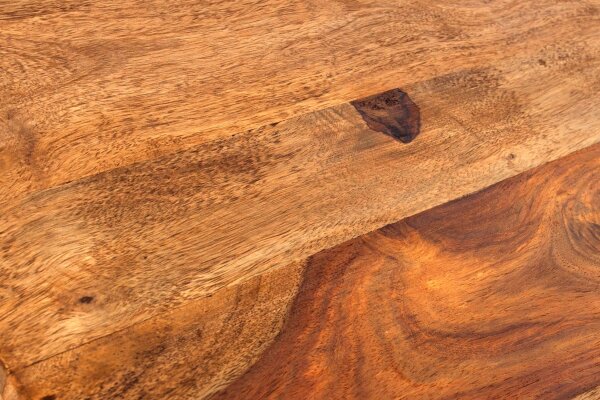 Beistelltisch Sheesham Holz in Natur 45 x 35 cm