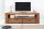 TV Lowboard Holz Sheesham 130 x 45 cm Schubladen großes Fach