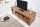 TV Lowboard Holz Sheesham 130 x 45 cm Schubladen großes Fach