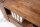 TV Lowboard Holz Sheesham 130 x 45 cm Schubladen großes Fach