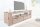 TV Lowboard Holz Sheesham 130 x 45 cm Schubladen großes Fach