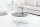Couchtisch Marmor Metall in Grau Silber 62 x 62 cm