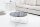 Couchtisch Marmor Metall in Grau Silber 62 x 62 cm