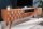 TV Lowboard Akazienholz 140 cm breit 3D-Fronten massiv