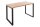 Schreibtisch Industrial MDF Eisen 120 x 75 cm Kufengestell