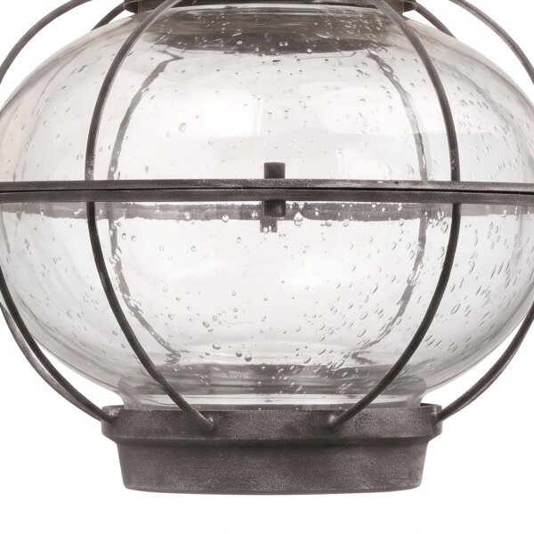 Wandleuchte Außen Vintage IP44 Glas Stahl LOUIS