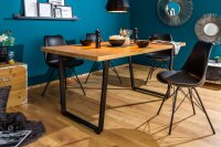 Esstisch 160 x 90 cm Kufengestell Industrial Design