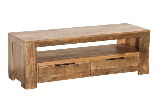 TV Lowboard 130 cm breit Massivholz Handarbeit Modern