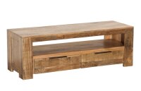 TV Lowboard 130 cm breit Massivholz Handarbeit Modern