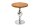 Beistelltisch Mango Holz Aluminium in Natur Chrom 51x51 cm