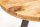 Esstisch Mango Holz Metall 80 x 80 cm rund
