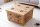 Couchtisch mit Schublade Mango Holz Metall in Natur 70x70 cm
