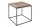 Beistelltisch Recyceltes Holz Metall 40x40 cm Handarbeit