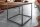Beistelltisch Recyceltes Holz Metall 40x40 cm Handarbeit