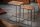 Beistelltisch 2er Set recyceltem Holz Metall Handarbeit