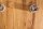 Bartisch Holz (Wildeiche) Metall 120 x 70 cm