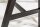 Bartisch Holz (Wildeiche) Metall 120 x 70 cm
