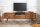TV Lowboard Golz Sheesham 140 cm breit 3D-Fronten massiv